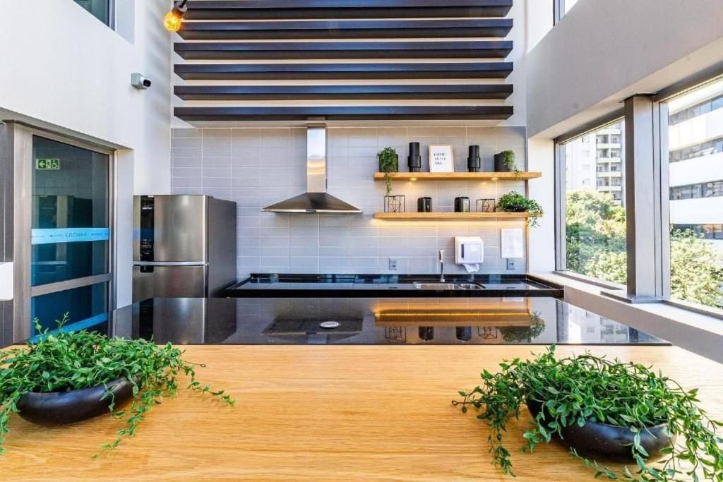 Oasis Urbano: Studio Deslumbrante Com Piscina Na Cobertura By Dabra House- Vn 03 상파울루 외부 사진